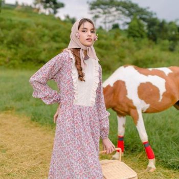 Orlin Dress Thalia Blue