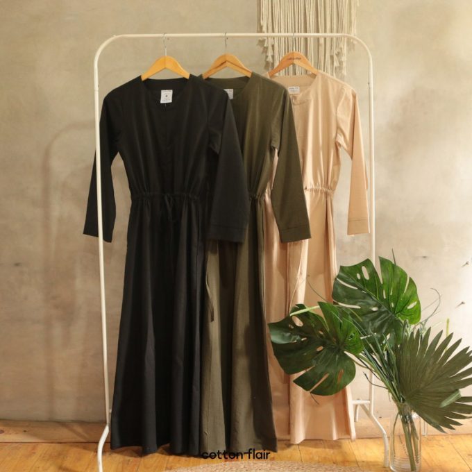 Gamis Perempuan Winnie Dress by Cotton Flair