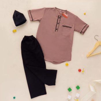 Setelan Anak Baju Koko Mocca