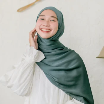 Lozy Pashmina Rayya Silk Dark Green