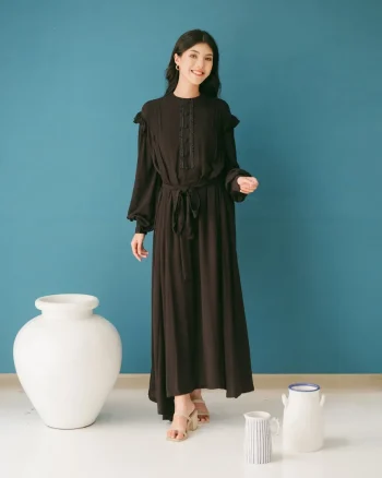 Tsalitsa Long Dress Black