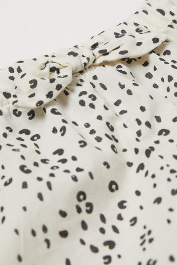 Setelan Anak Perempuan HM 2-piece Cotton Set DUSKY GREEN/FUTURE