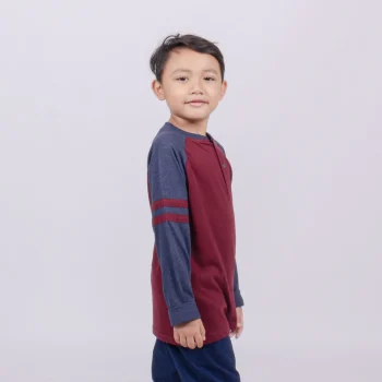 Tshirt Anak Tangan Panjang Reglan