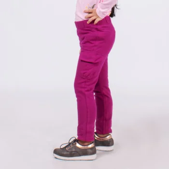 Jegging Cargo Anak Panjang Magenta