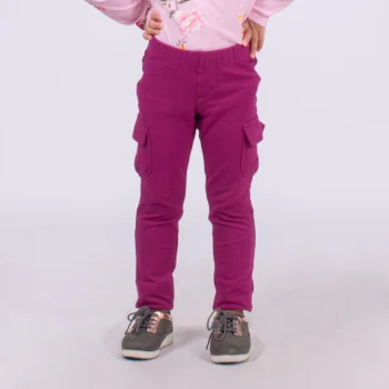 Jegging Cargo Anak Panjang Magenta