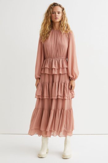 HM Chiffon Maxi Dress