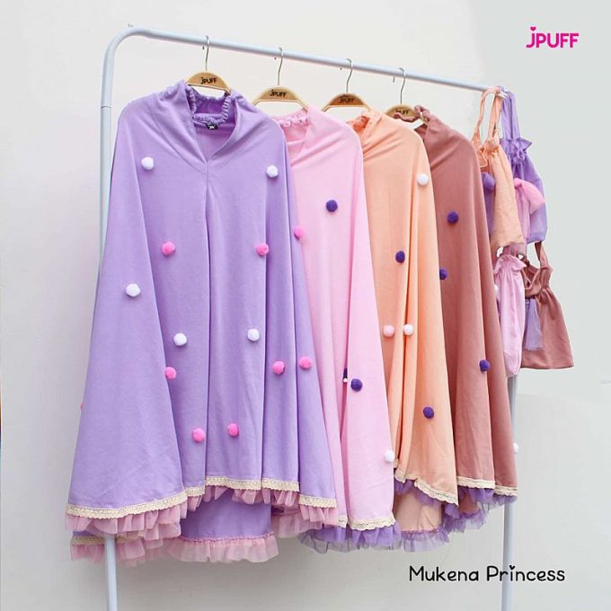 JPUFF Mukena Anak Princess