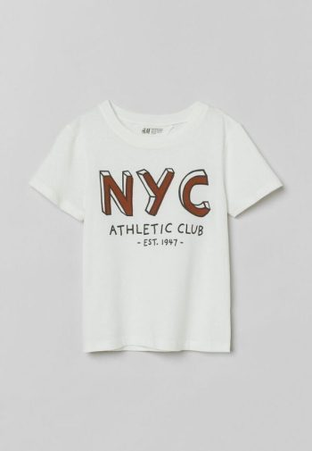 Kaos Anak Laki-laki HM Printed T-shirt NYC