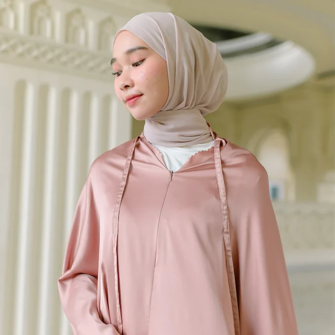 Lozy Mukena Mecca Prayer Set Nude