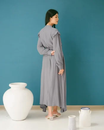 Tsalitsa Long Dress Grey