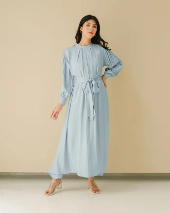 Brisia Long Dress Blue