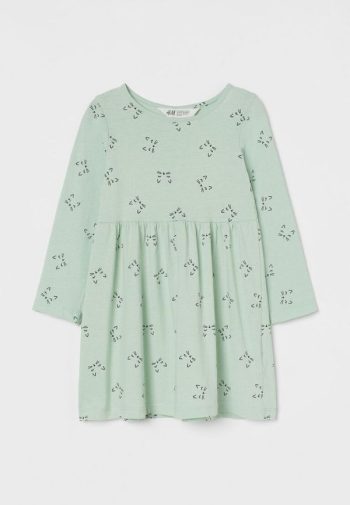 HM Cotton Jersey Dress Anak Perempuan