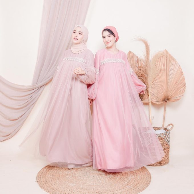 Gamis Brokat Anatari Dress