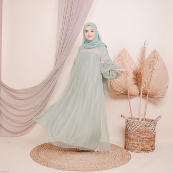 Gamis Brokat Anatari Dress