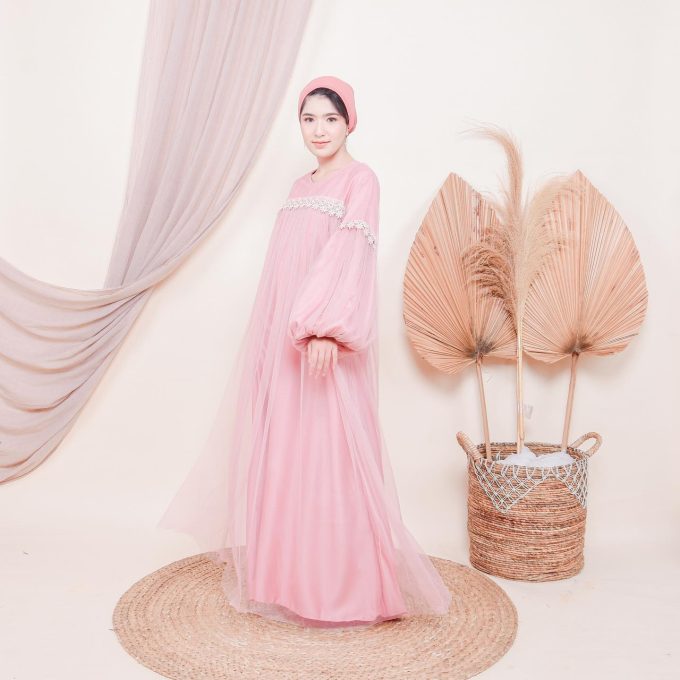 Gamis Brokat Anatari Dress