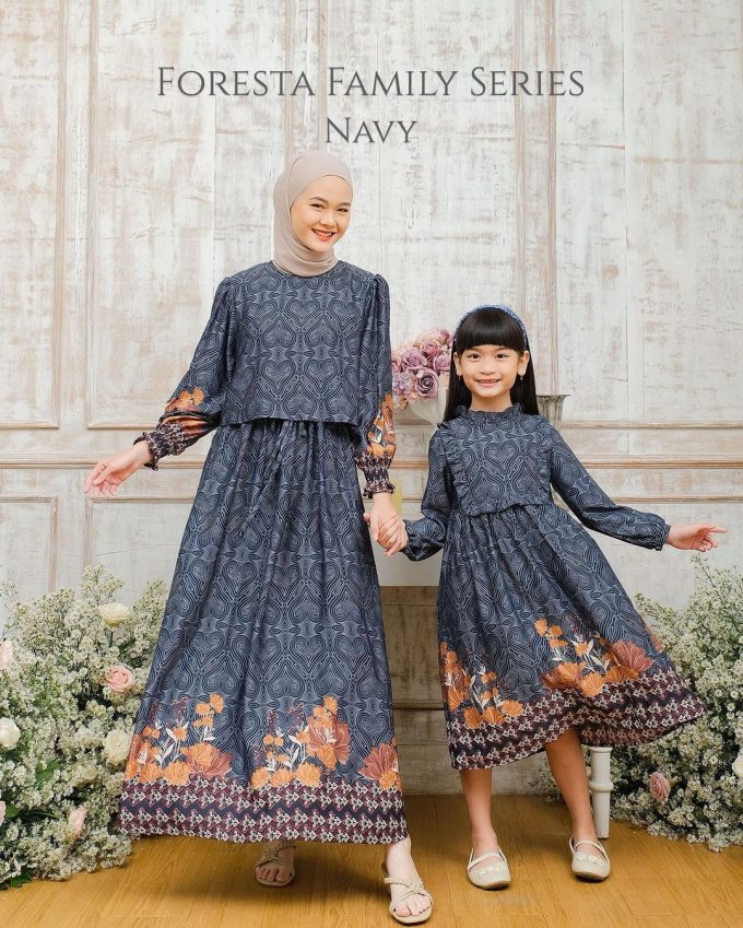 FORESTA FAMILY SERIES, NAVY SET