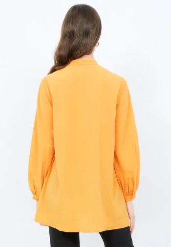 Regular Fit Puff Sleeves Tunic Mango