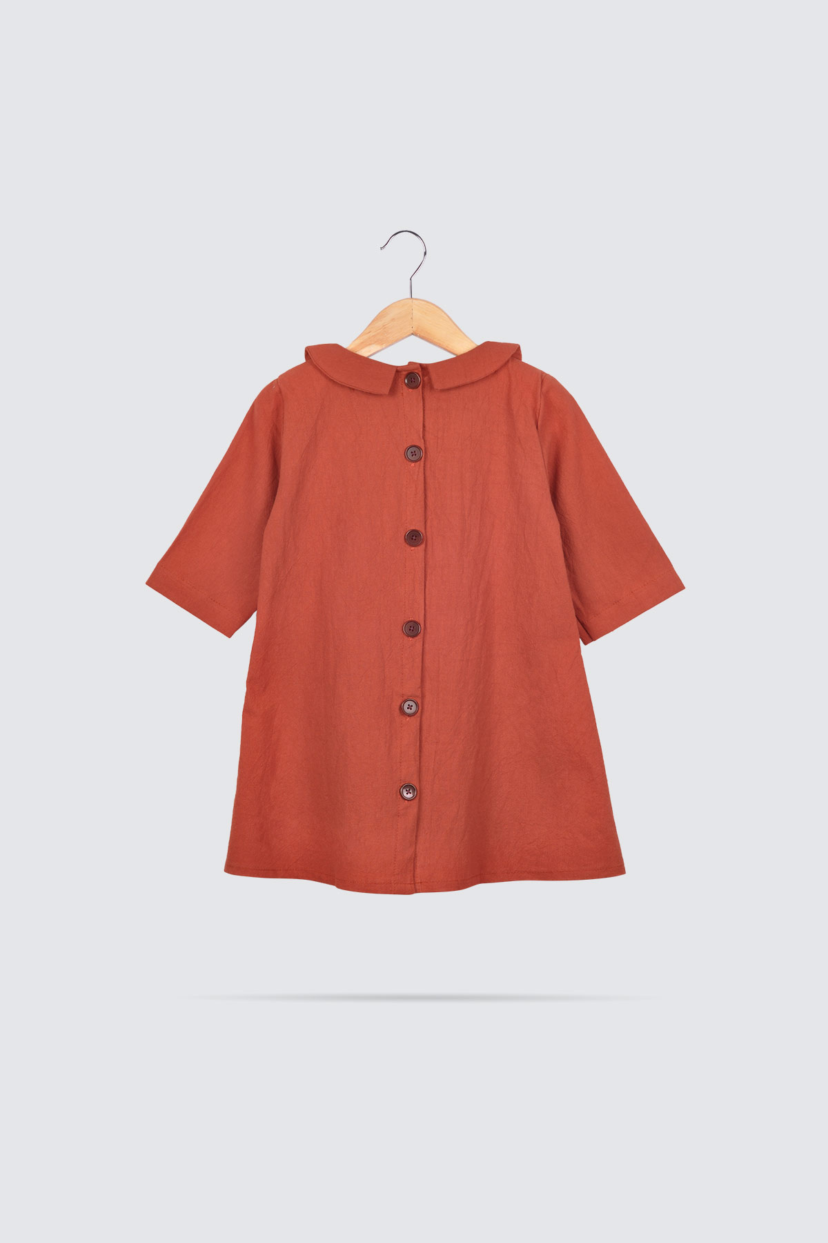 Saka Dress Terracotta