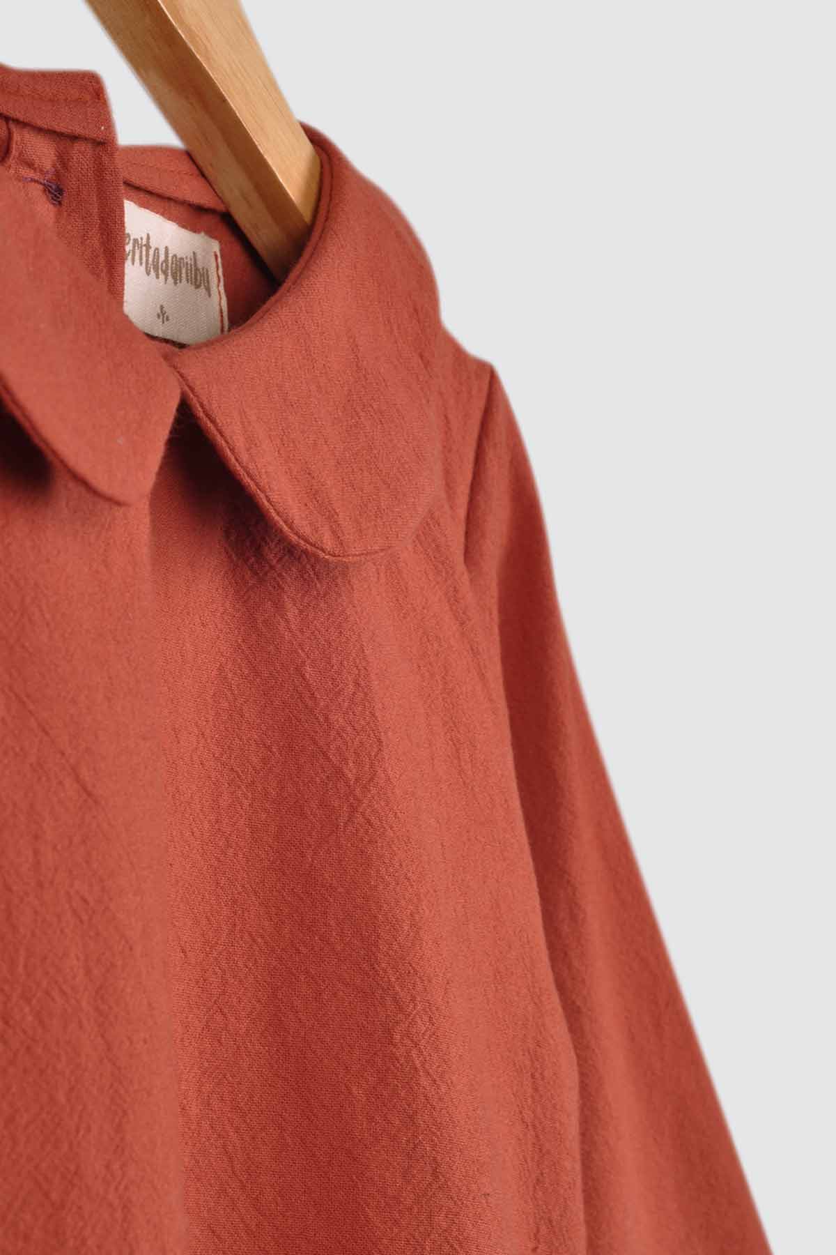 Saka Dress Terracotta