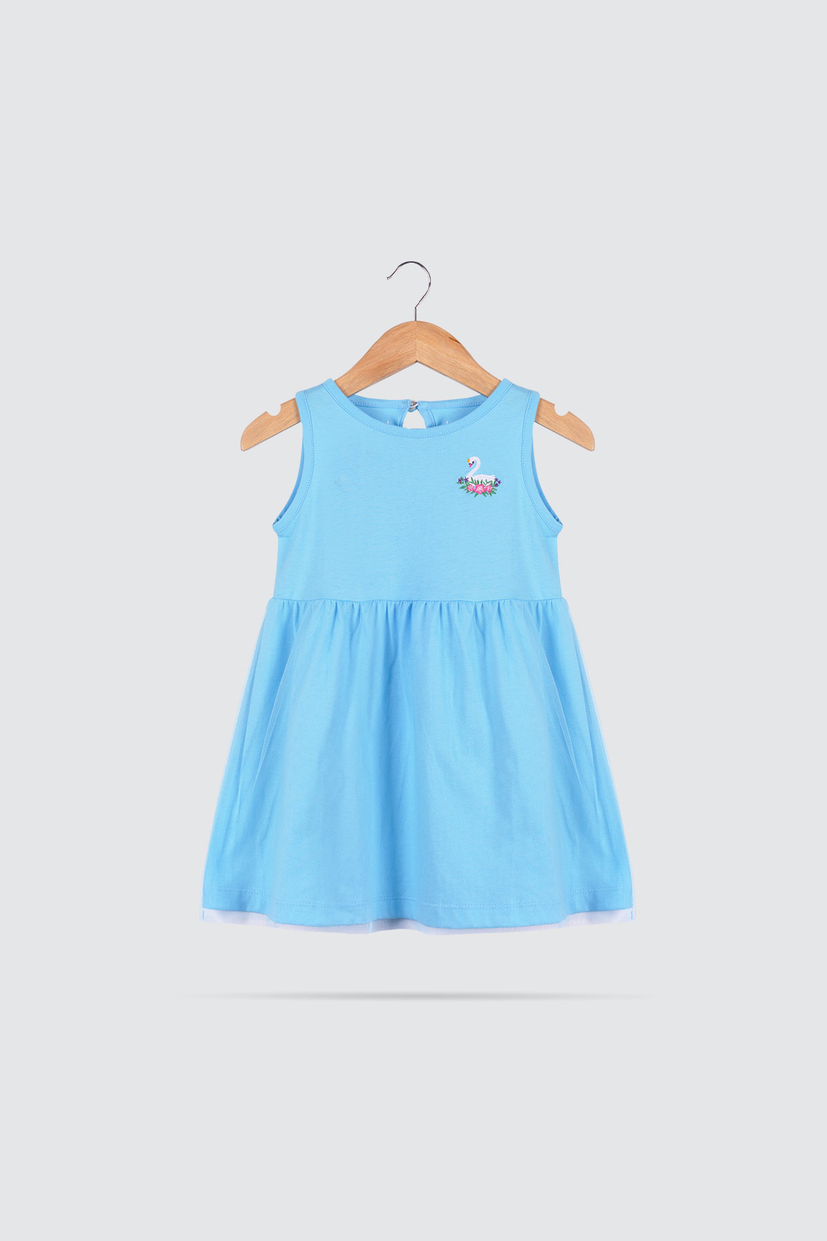 Lala Koala Tulle Dress Baby Blue Swan