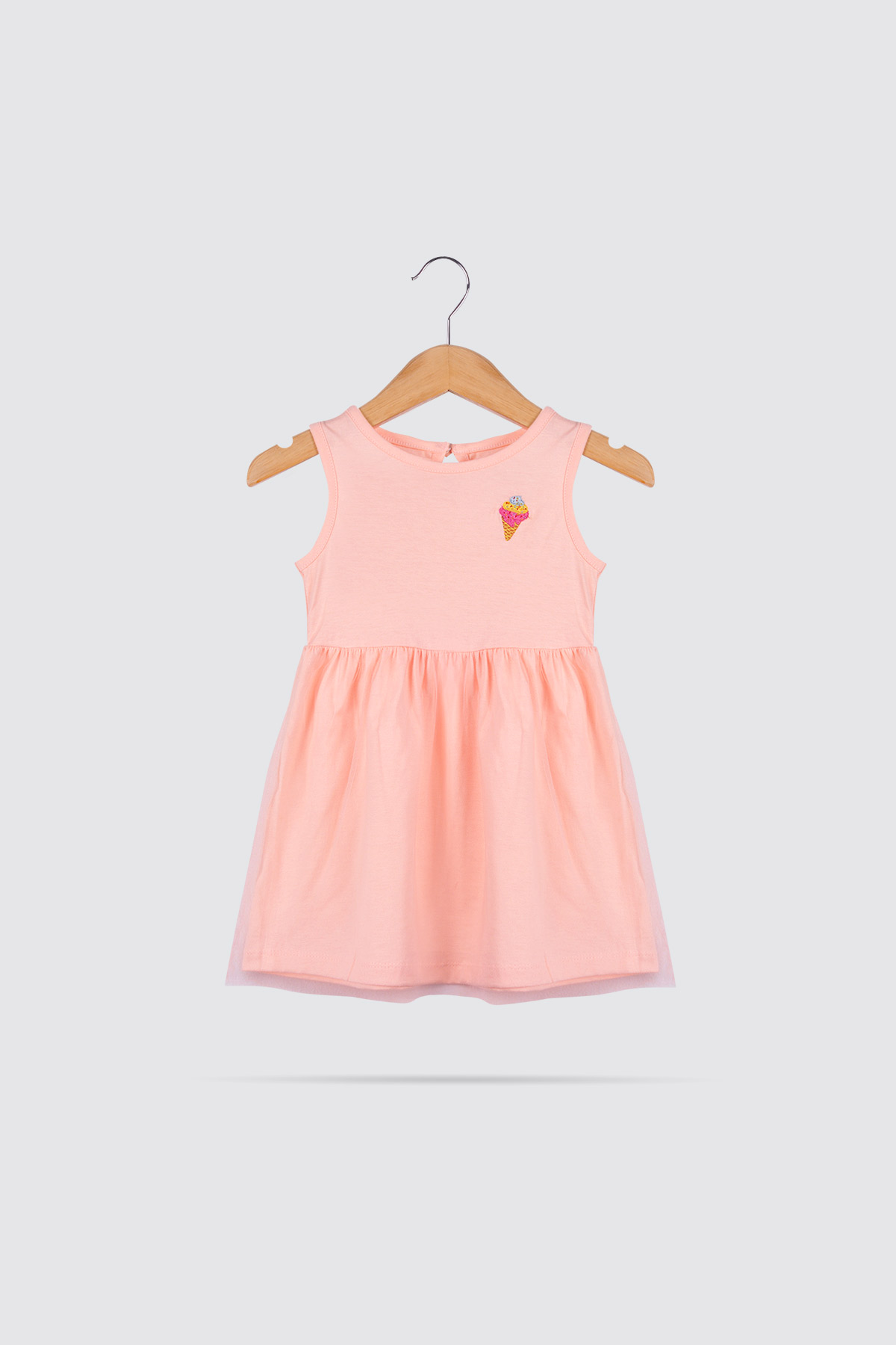 Lala Koala Tulle Dress Pink Ice Cream